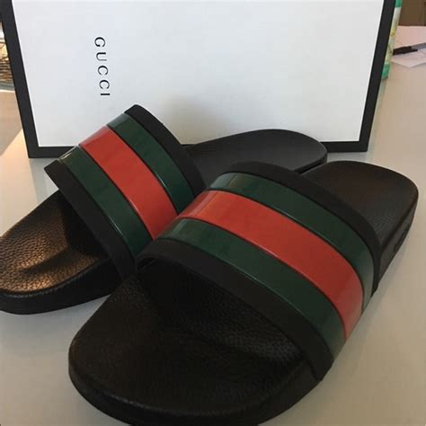 gucci flip flops stockx